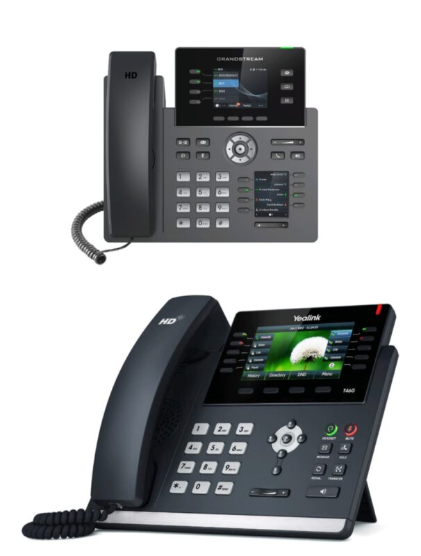 Yealine or ggrandstreame ip phones