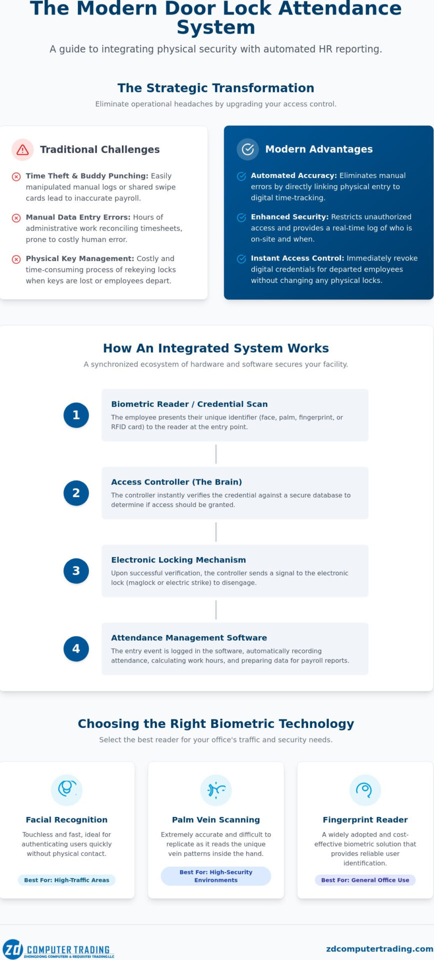 How to Implement an Integrated Door Lock Attendance System: A 2026 Business Guide