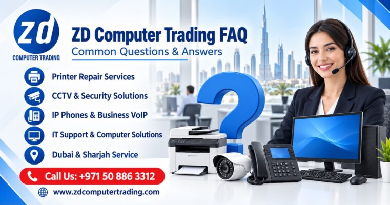 ZD Computer Trading FAQ – Dubai and Sharjah