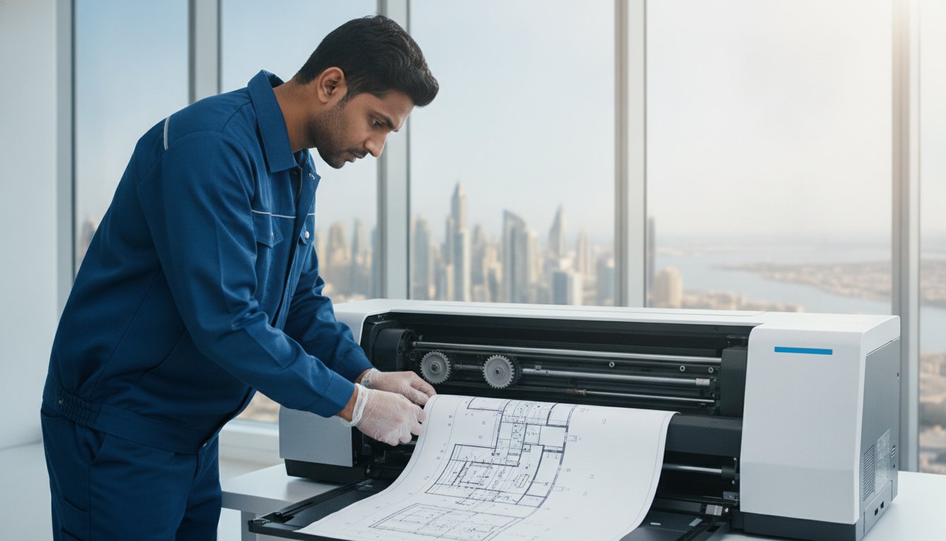 Plotter Maintenance Services in Dubai & Sharjah: Best Practices and Expert Advice
