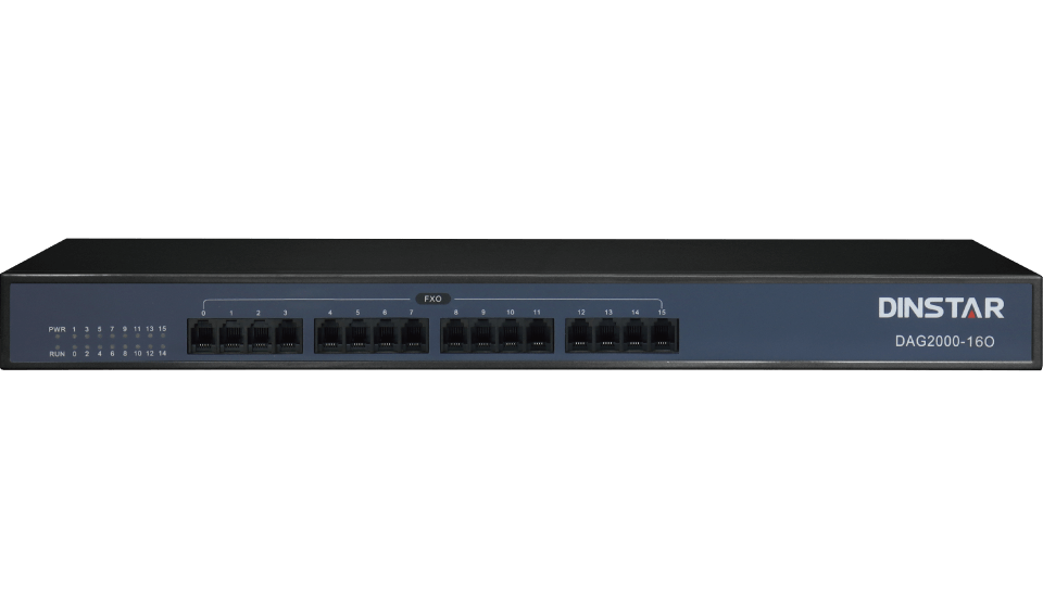 Dinstar DAG2000-16O 16 * FXO Analog VoIP Gateway