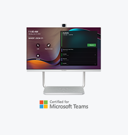 Yealink DeskVision A24 Microsoft Teams Room on Android