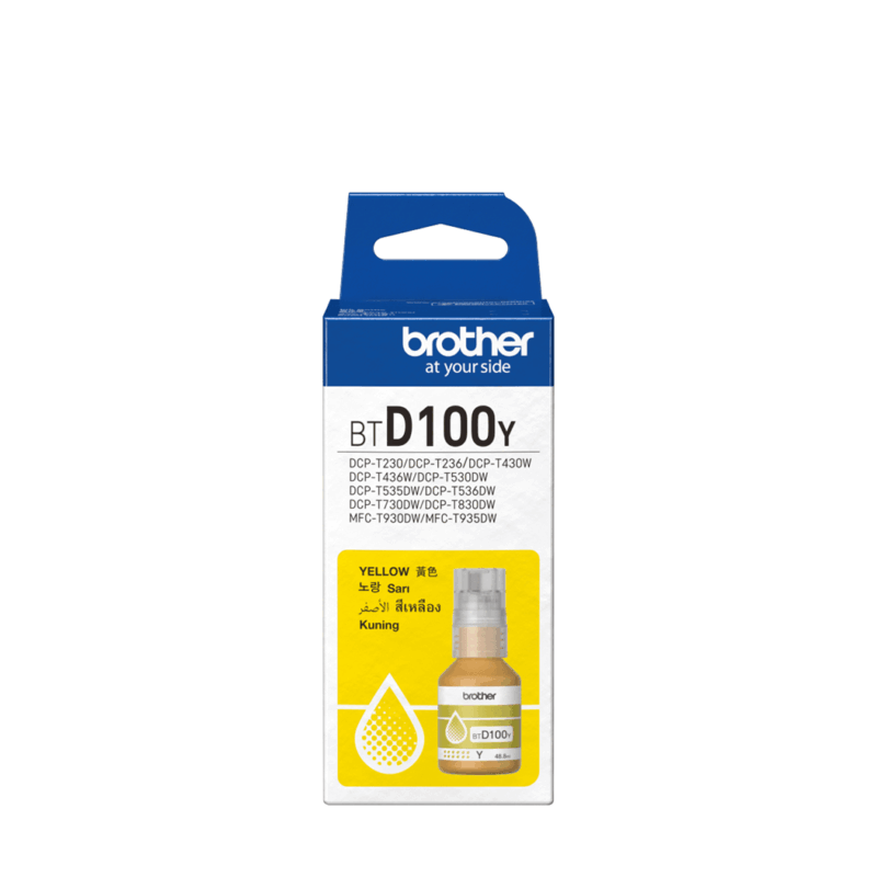 Brother BTD100Y Original Ink Bottle