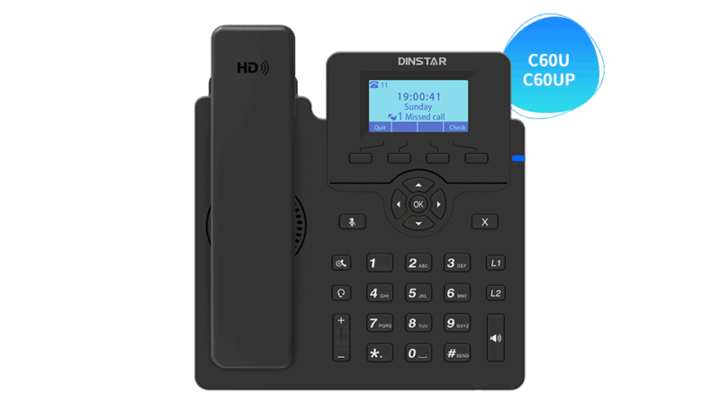Dinstar C60 Series Entry Level IP Phone