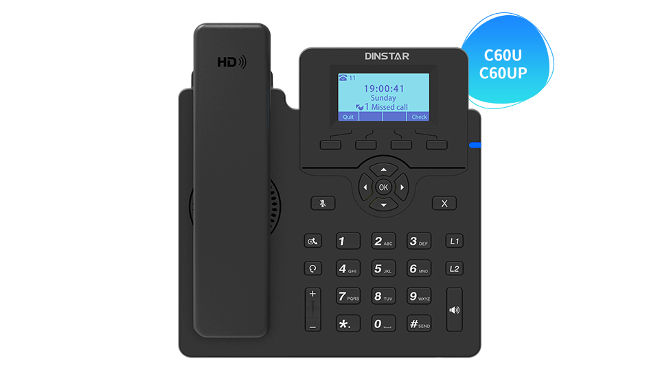 Dinstar C60 Series Entry Level IP Phone