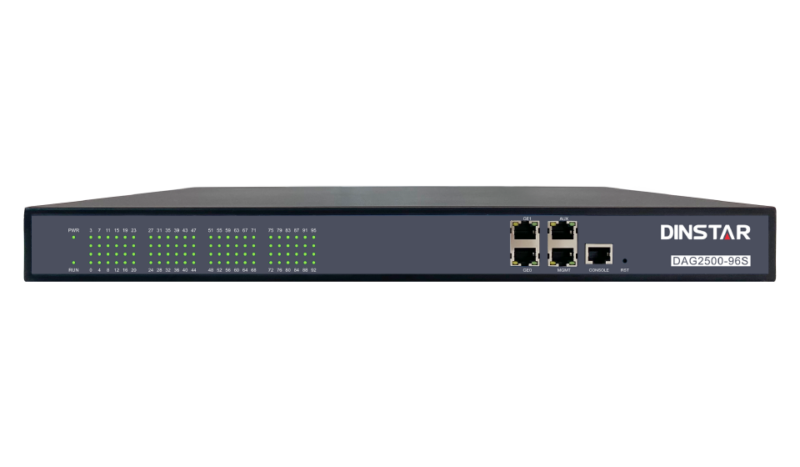 Dinstar DAG2500-48/72/96S High-density Analog VoIP Gateway