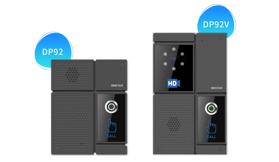 Dinstar DP92 Audio/Video SIP Intercom