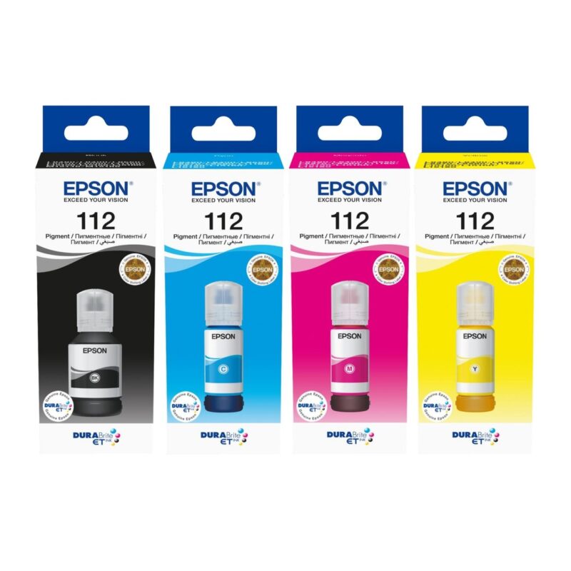 Epson 112 Original Pigment Ink Bottles