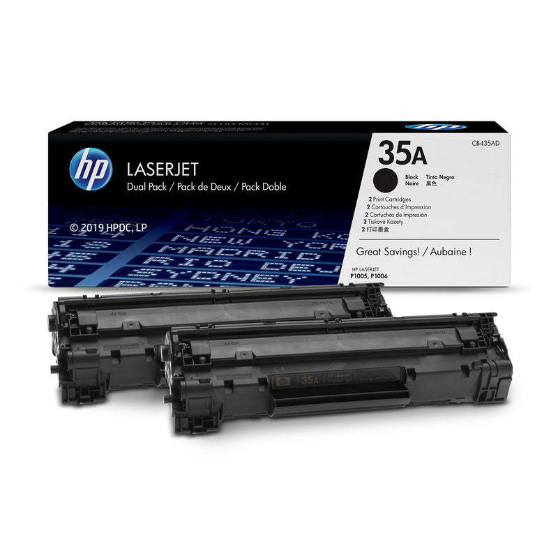 HP 35A 2-pack Original Toner Cartridge