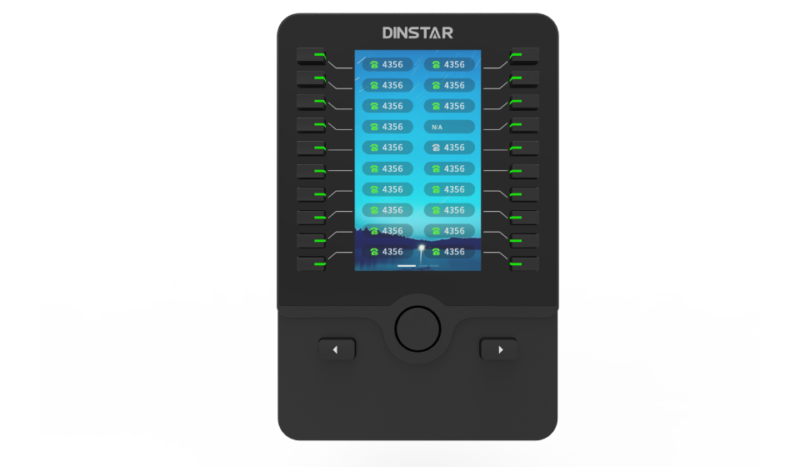 Dinstar Expansion Module DXP60 Color-screen Expansion Module