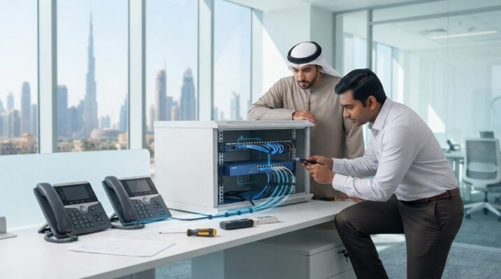 Choosing a PoE Switch for Office IP Phones in Dubai & Sharjah