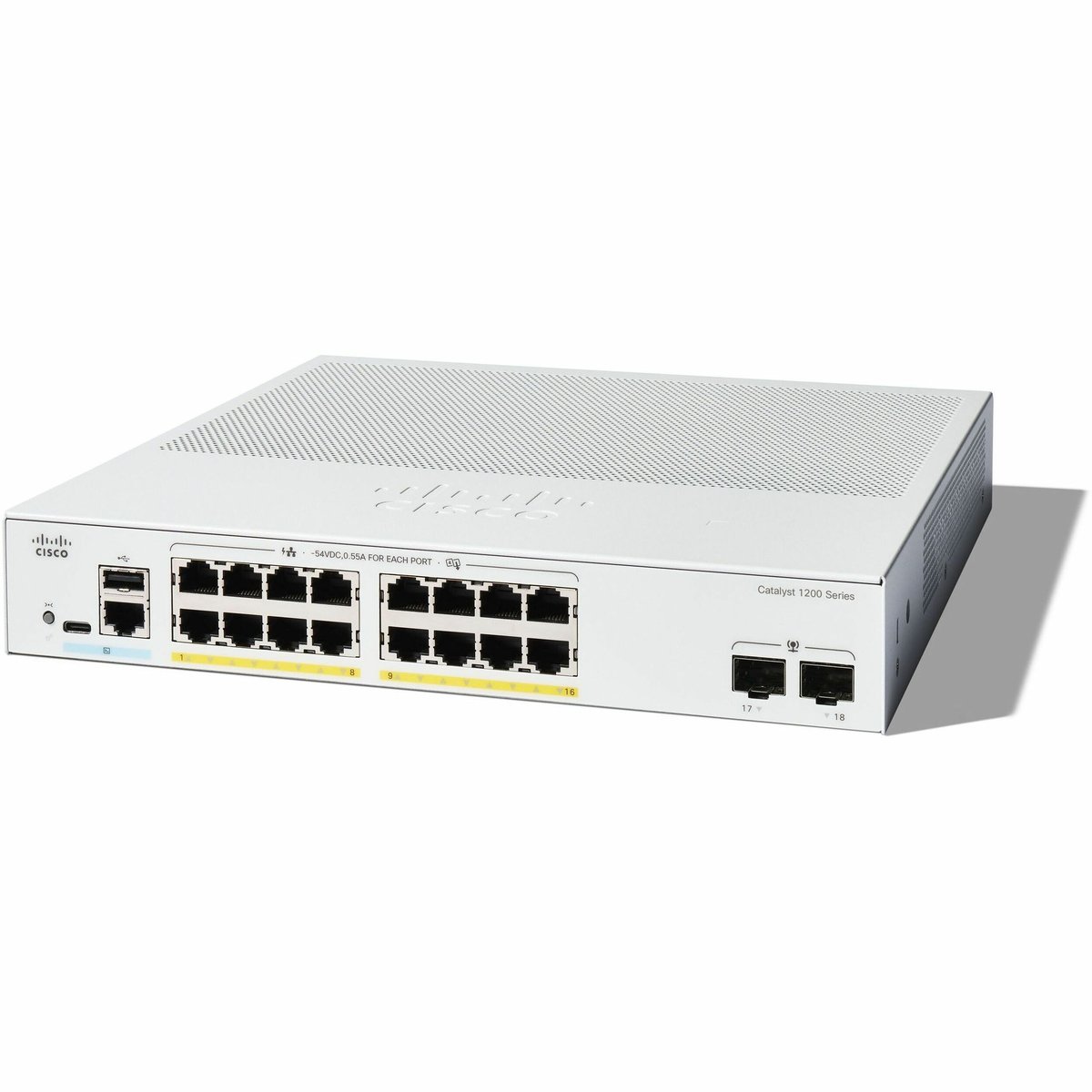 Cisco C1200-16P-2G PoE switch