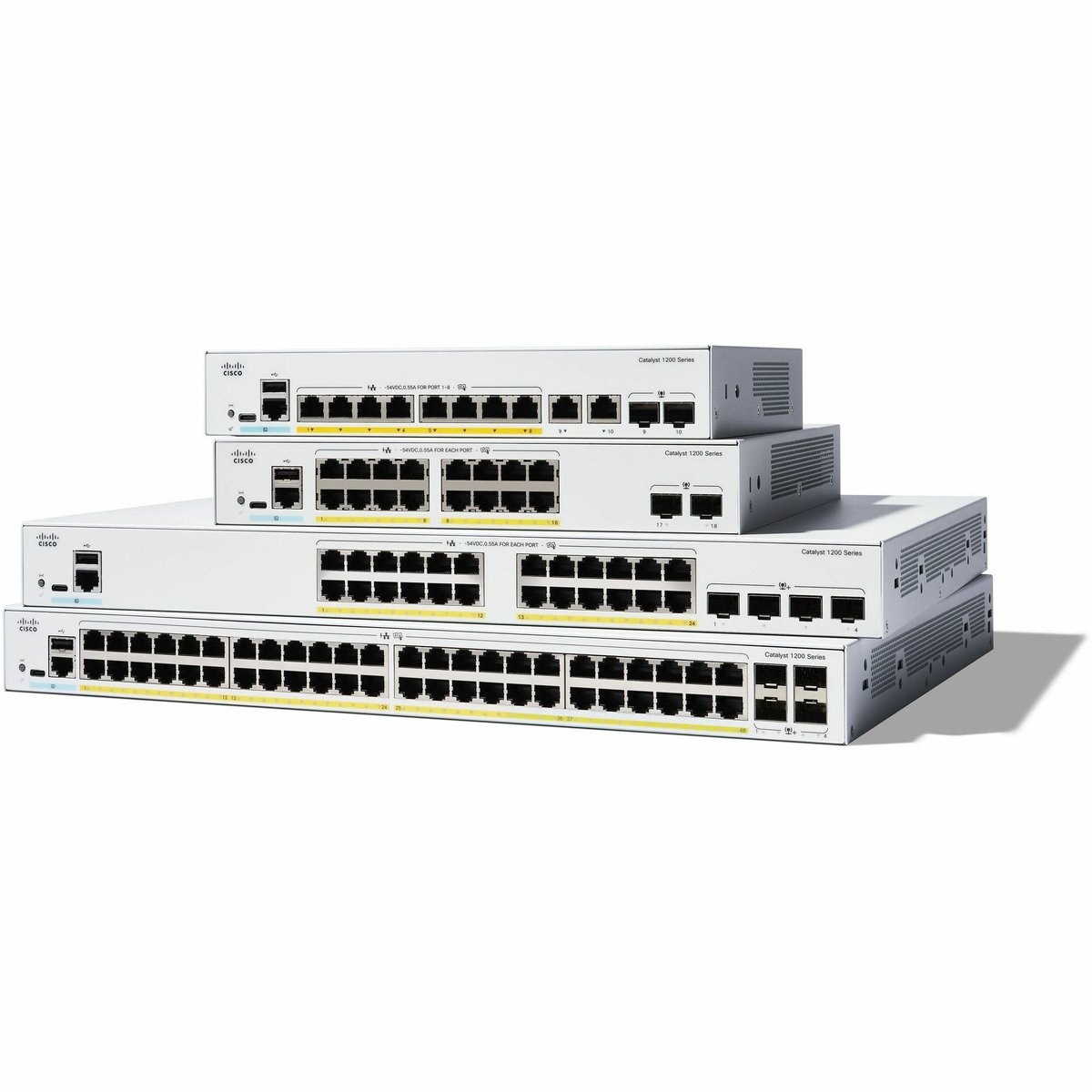 Cisco C1200-8FP-2G PoE switch