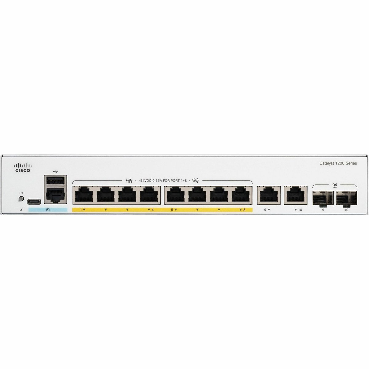Cisco C1200-8P-E-2G PoE switch