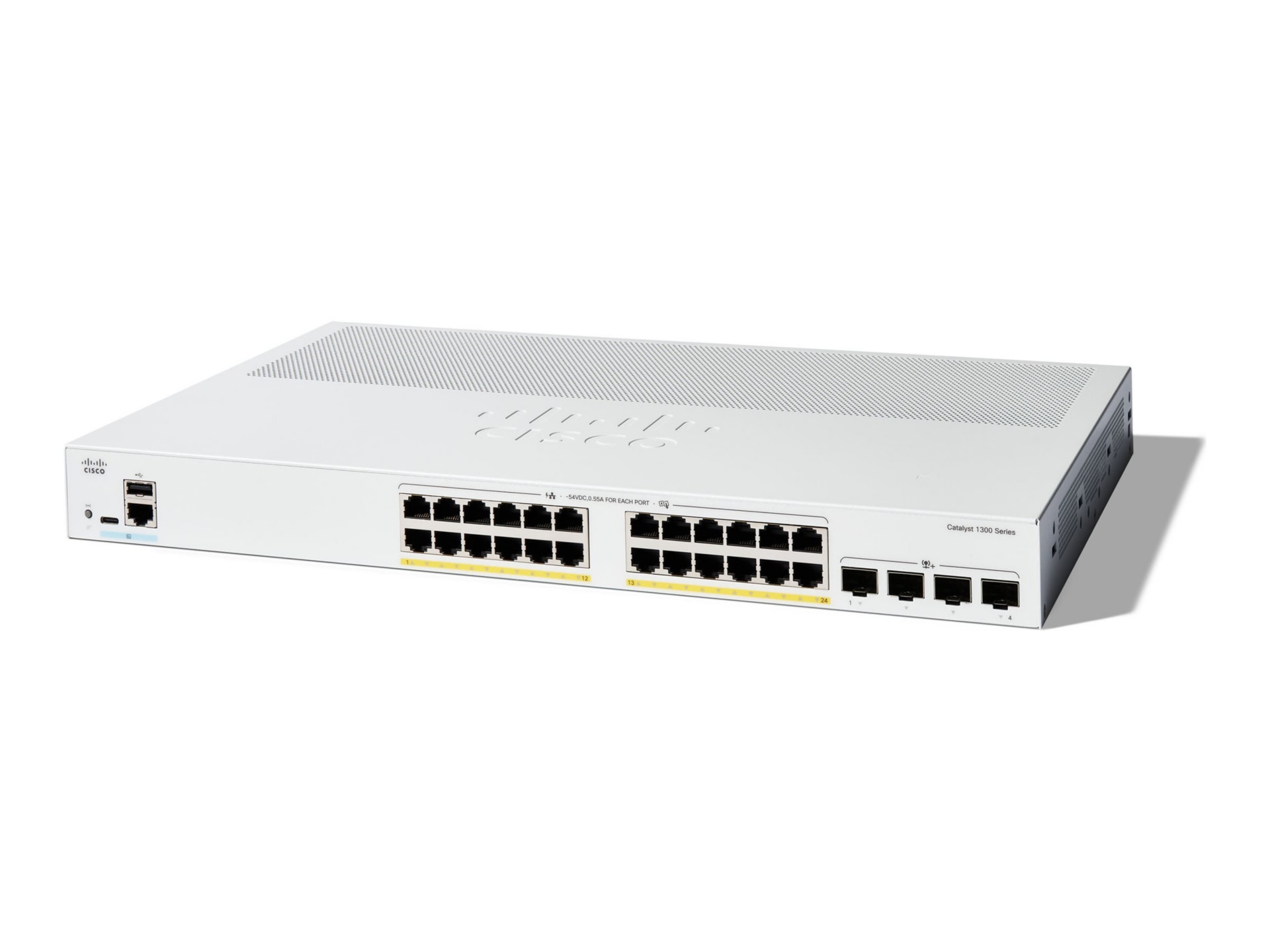 Cisco C1300-24P-4X PoE switch