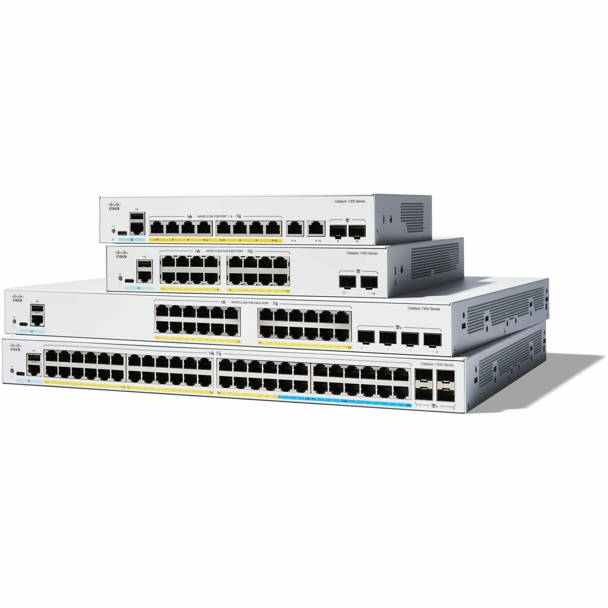 Cisco C1300-8FP-2G PoE switch