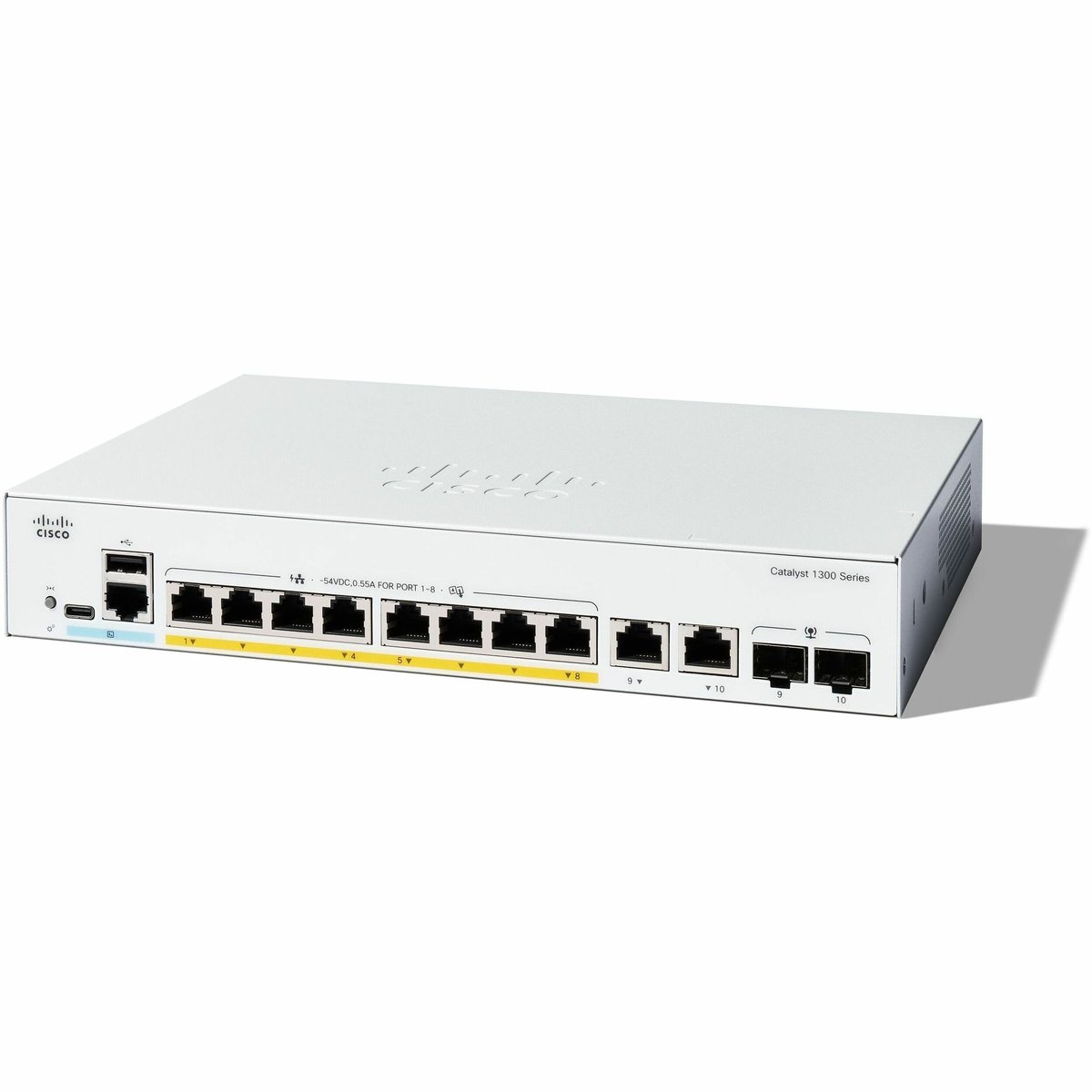Cisco C1300-8P-E-2G PoE switch