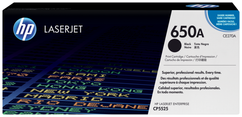 HP 650A Original LaserJet Toner Cartridge