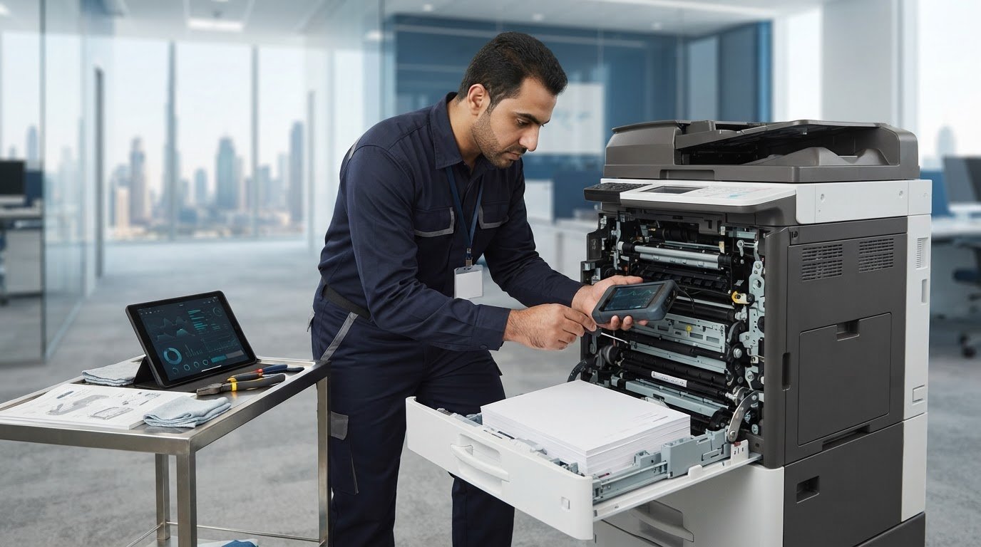 HP Printer Service in Dubai & Sharjah: Faults, Diagnosis and Repair