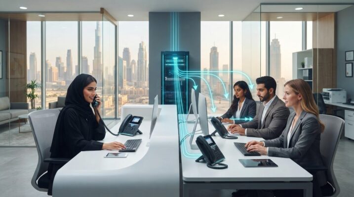 Office IP Phone Ring Groups and Call Routing in Dubai & Sharjah