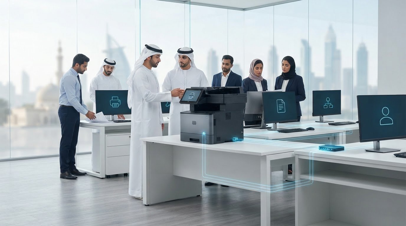 Shared Office Printer Setup in Dubai & Sharjah: Users, Drivers and Network Access