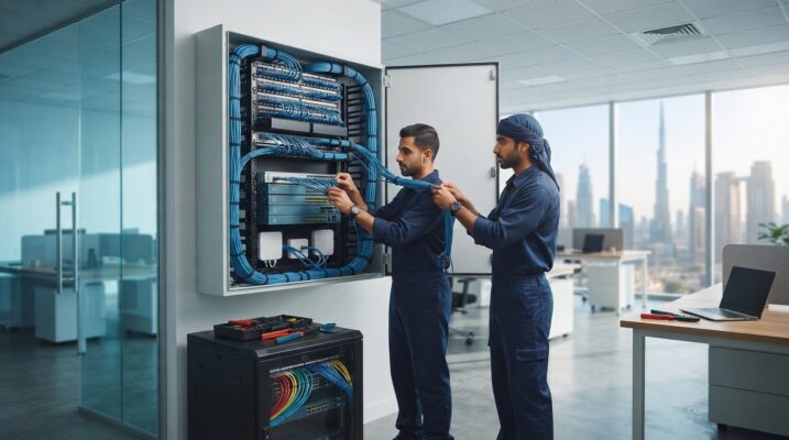 Structured Network Cabling Installation for Offices in Dubai & Sharjah