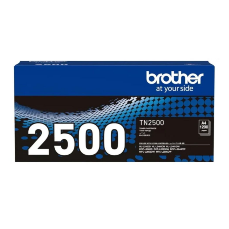 Brother TN2500 Original Black Toner Cartridge
