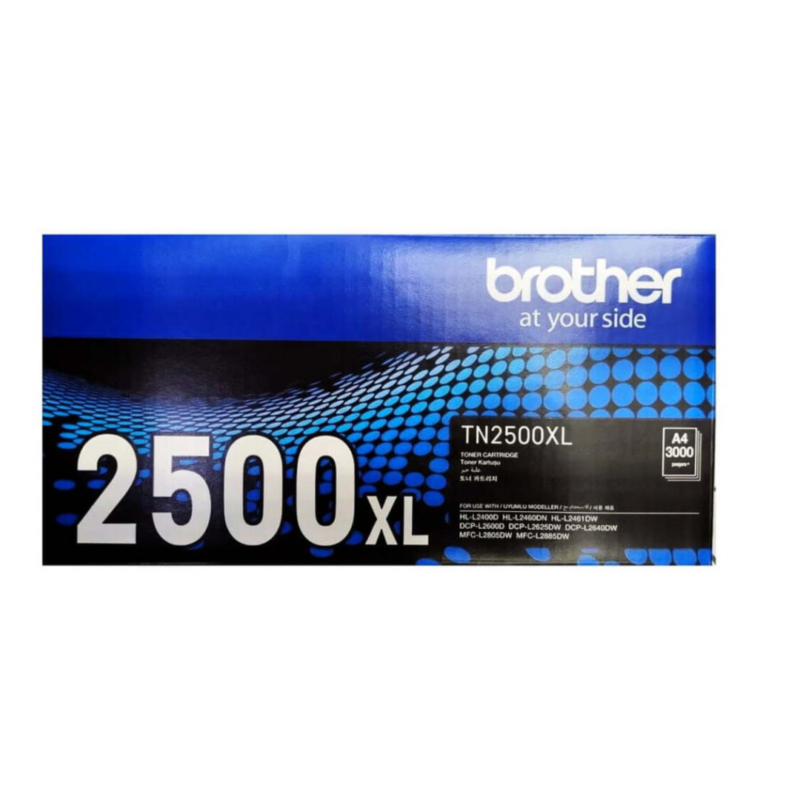 Brother TN2500XL Original Black Toner Cartridge