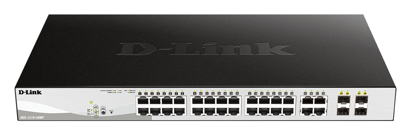 D-Link DGS-1210-28MP PoE switch
