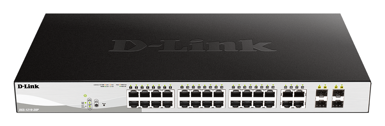 D-Link DGS-1210-28P PoE switch