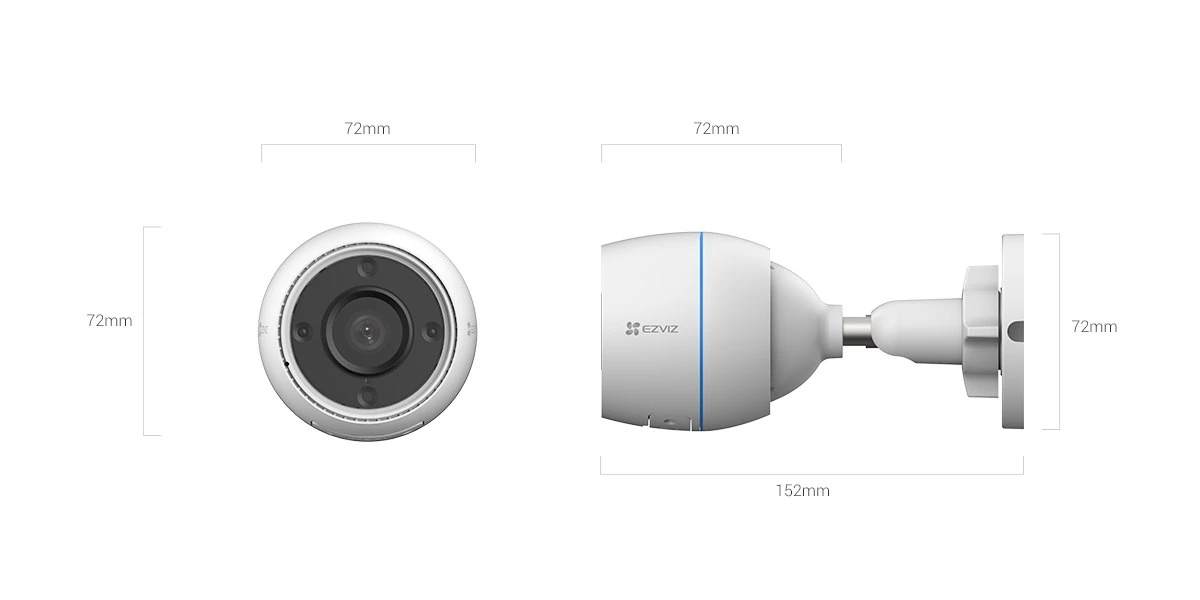 EZVIZ H3c 1080p — H3c Outdoor Bullet
