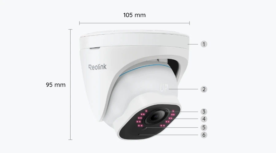 Reolink RLC-820A — RLC-820A 4K Dome